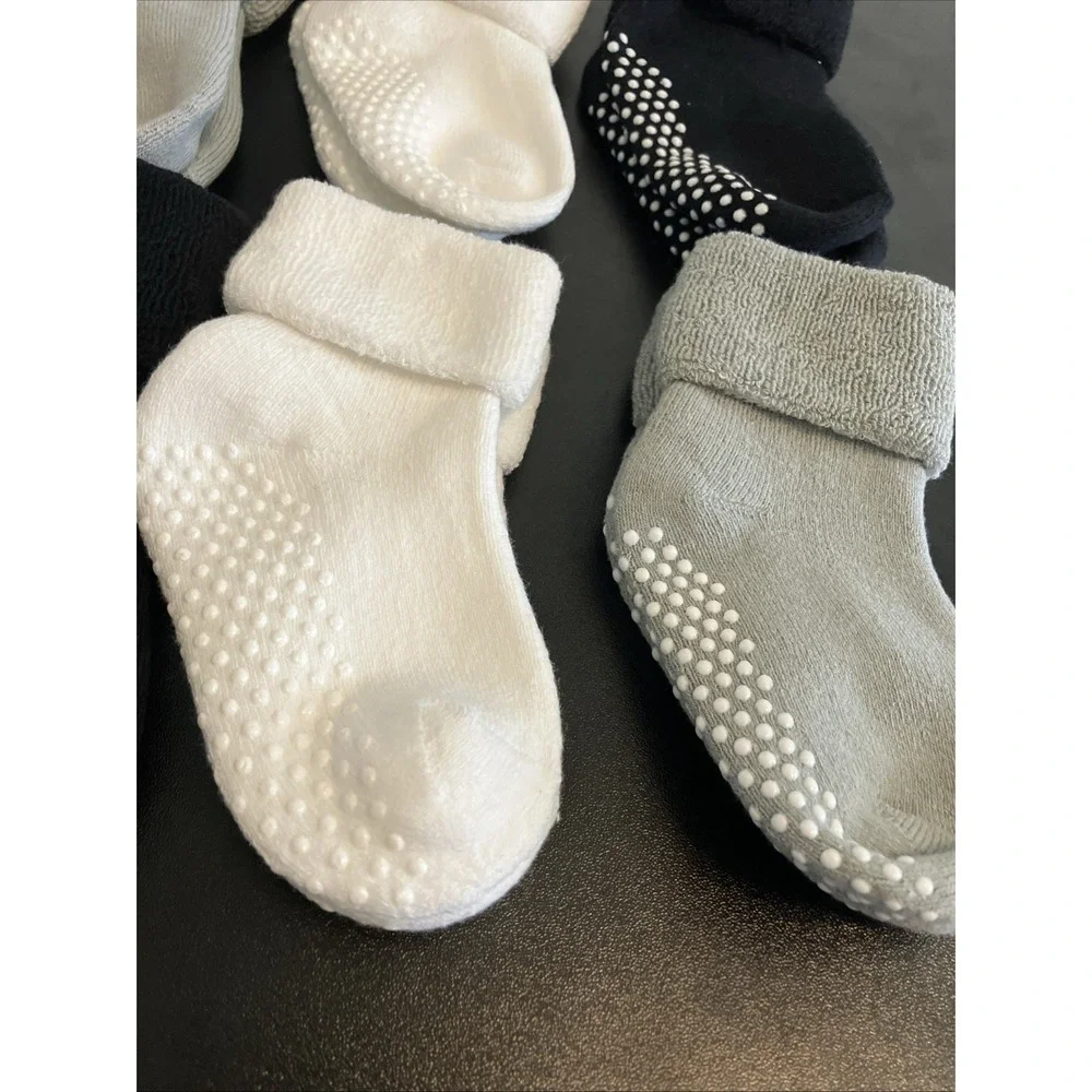 Baby Non Slip with Grips Socks Toddler 1-3T 6 Pairs Multicolor non Slip C1194